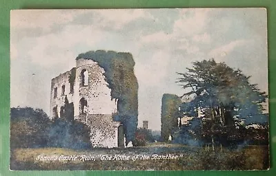 Shane's Castle Ruin Home Of Banshee Randalstown Antrim Booth & Milner Postcard • £2.55