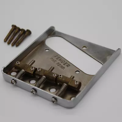 £57.99 • Buy Relic Aged Nickel ‘Fender Pat. Pend.’ Telecaster Tele Bridge