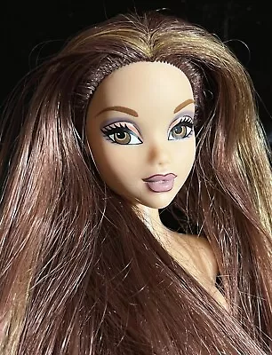 Auburn Hair -My Scene - Mattel Barbie Doll-bendable Knees - Nude For OOAK- M-18 • $24