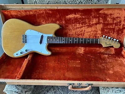 1962 Fender Musicmaster Pre-CBS Vintage Guitar With Original Case • $1850