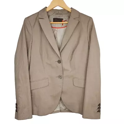 Selection By S.Oliver Women's Light Brown Blazer Size 12 • $45