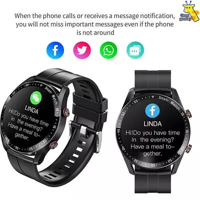 2023 Smart Watch For Men/Women Waterproof Smartwatch Bluetooth IPhone Samsung • $45.95