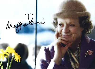 MAGGIE SMITH Signed Photograph - Film & TV Actress 'Downton Abbey' - Preprint • £6