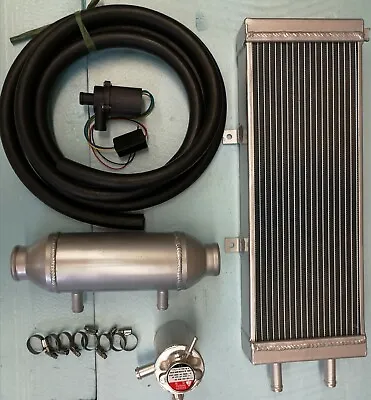 4 X8  Barrel Water To Air / Charge Air Cooler Liquid To Air Intercooler Kit • $499