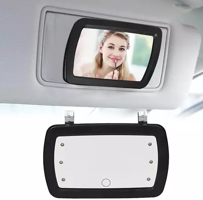 Car Visor Vanity Mirror Car Makeup Mirror With LED Lights For Car Truck • $16.77