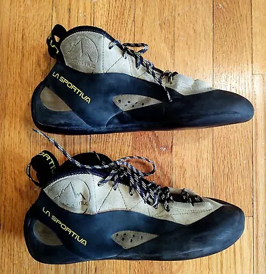 La Sportiva TC Pro Rock Climbing Shoes EU 41 ½ (8.5 Mens) Used Great Condition • $100