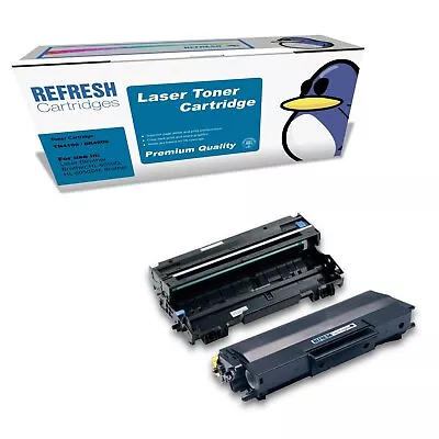 Refresh Cartridges Image Pack TN4100/DR4000 Toner & Drum Compatible With Brother • £58.17