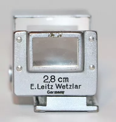 Leica Leitz 2.8cm SUOOQ Folding Viewfinder 1934 Very Nice Glass Free USA Ship • $249.50