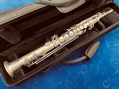 VINTAGE CONN SOPRANO Saxophone - Nr. 229853  STRETCH  18M - Repadded PERFECT • $3495