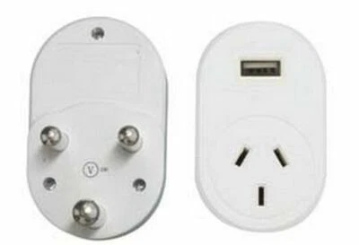 $43.32 • Buy Outbound USB Travel Power Adaptor Charger South Africa India Pakistan