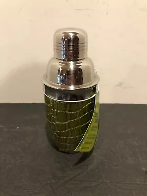 Weight Watchers WW Mini Cocktail Shakers Single Serving 6 H X3 W Green & Silver • $4.99