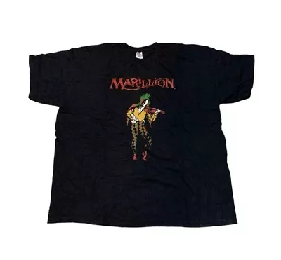 Marillion Band Shirt Rock Band Shirt Cotton Black Tee S-4XL TE6757 • $16.99