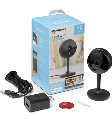 Merkury Innovations MI-CW017-101W Smart WiFi 1080p Camera With Voice Control • $28.93
