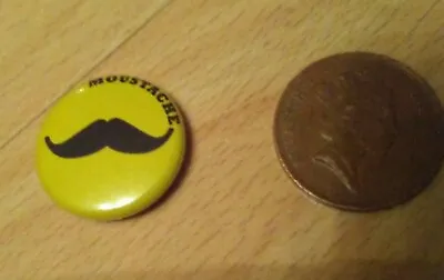 £3.25 • Buy Moustache Vintage Badge.