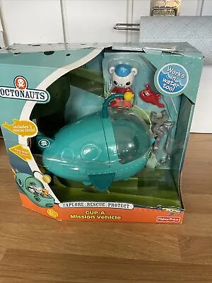 Octonauts Gup-A & Captain Barnacles Figure & Mission Vehicle • £6.99