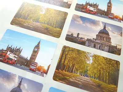 24 City Of London England UK Sights And Views Self-Adhesive Labels Stickers • £2.50