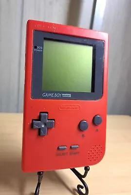 Nintendo GameBoy Pocket Handheld Console Red MGB-001 Tested & Works!  • $59