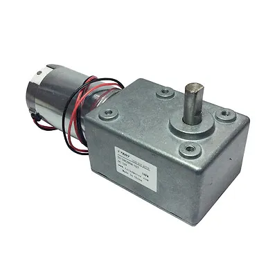 $75.99 • Buy Metal Gearbox Motor Low Speed High Torque DC 12V/24V 3RPM-95RPM Electric Motor