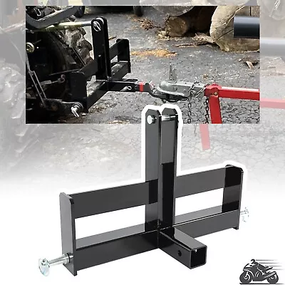 2  Tractor Drawbar 3 Point Hitch Receiver For CAT 1 W/Suitcase Weight Brackets • $92.50