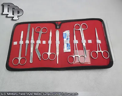 U.S. Military Field Style Medic Kit  Surgical DDP Instruments • $13.75