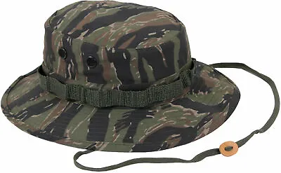 Rothco Tactical Military Camo Bucket-Wide Brim Sun Fishing Boonie Hat • $16.99