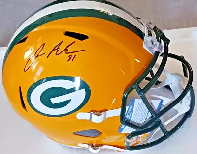 Geronimo Allison Signed Full Size Green Bay Packers Speed Helmet BAS • $149.99