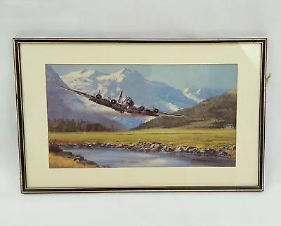 Framed Limited Edition Print Of USAAF 8th Air Force B17 Bedfordshire • $74.60