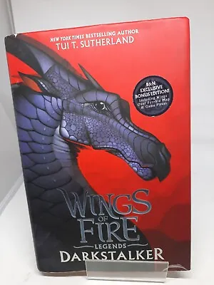 Darkstalker (Wings Of Fire: Legends) By TuiT Sutherland SIGNED/Inscribed By T • $165