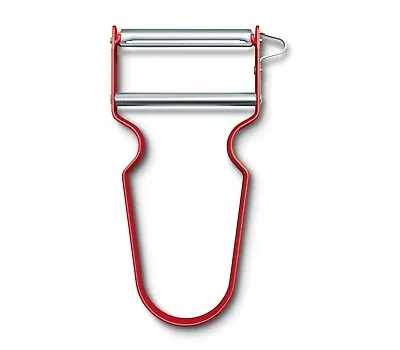 Victorinox Rex Swiss Made Traditional Aluminium Vegetable Peeler Red • £9.99