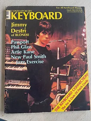 KEYBOARD Magazine MARCH 1980 FEATURING REPRODUCING PLAYER PIANO ARTICLE • $1.99