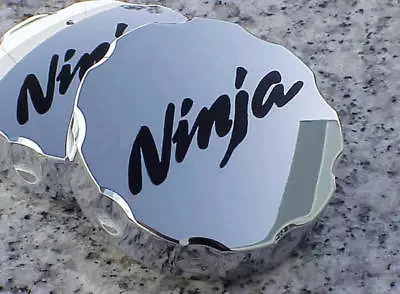 $14.95 • Buy Kawasaki Ninja 250 ZX6 ZX6R ZX7 ZX9 ZX9R ZX10 ZX10R ZX14 ZX14R CHROME FLUID CAP