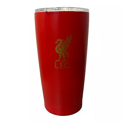 Liverpool FC Official Red Jumbo Travel Mug 600ml Gift LFC • £15.49