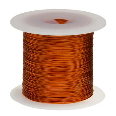 18 AWG Gauge Enameled Copper Magnet Wire 1.0 Lbs 199' Length 0.0437  240C Nat • $53.54