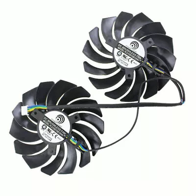 2pcs VGA Cooler Fan Brushless For MSI GTX1080Ti/1080/1070Ti/1070/1060 RX580/570 • $22.68