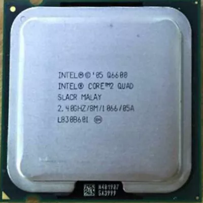 Intel Core Q6600 Q6700 Q8400 Q9400 Q9500 Q9550 Q9650 Socket LGA775 CPU Processor • $9.66