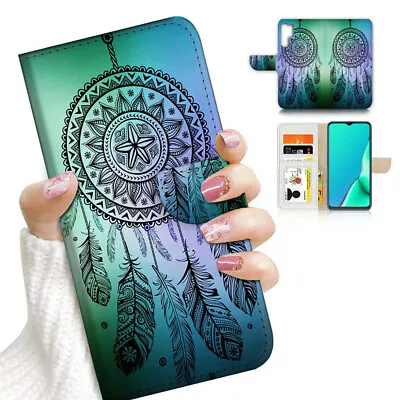 ( For Huawei P30 Pro ) Wallet Flip Case Cover PB23865 Dream Catcher • $12.99