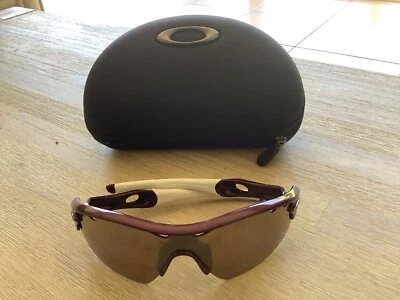 $110 • Buy OAKLEY  SUNGLASSES  RADAR LOCK PATH  CARDINAL RED