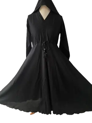 £20.25 • Buy NEW Ladies Nida Umbrella Flare Abaya/Jilbab/Maxi/Dress In Black Sz 52,54,56,58 