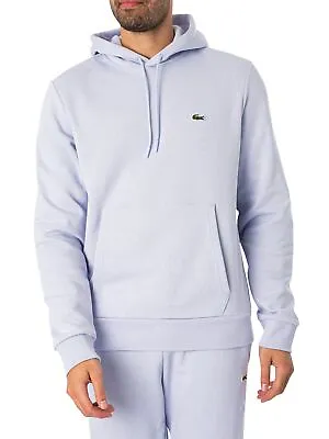 Lacoste Men's Embroidered Logo Hoodie Blue • $179.25