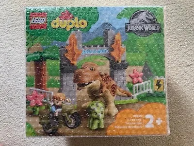 LEGO Duplo 10939 Jurassic World T.Rex & Triceratops Dinosaur Breakout Set BNISB • $107