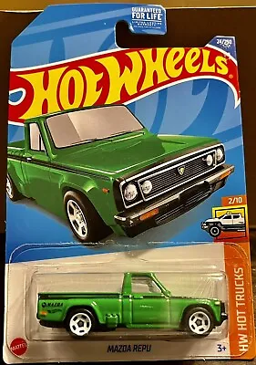 2022 Hot Wheels #24 Green Mazda Repu Pickup Truck HW Hot Trucks • $9.99