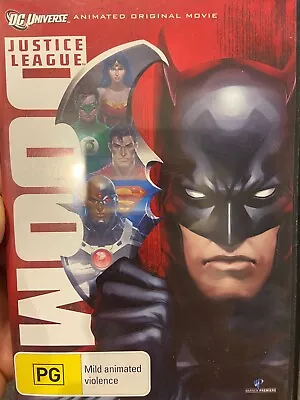 $10.50 • Buy Justice League - Doom Region 4 DVD (2012 Animated DC Superhero Movie)