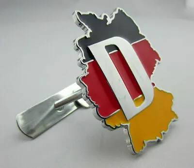 Germany German Flag 3D Metal Car Front Grille Decal Emblem Badge Screw Bolt On • $10.55