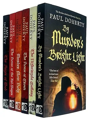 £22.99 • Buy Brother Athelstan Mysteries Collection 6 Books Set By Paul Doherty Anger Of God