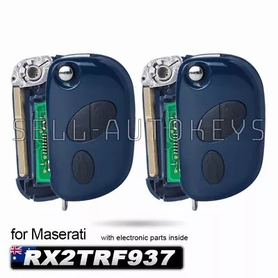 2x For Maserati GranTurismo Quattroporte GranCab 2005-17 Complete Remote Key Fob • $103.29