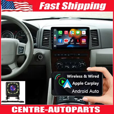 For Jeep Grand Cherokee 04-07 Android13 Stereo Car Radio GPS WIFI Carplay Player • $155.78