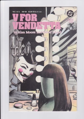$99.99 • Buy V For Vendetta #1-10 '88 DC Comics Alan Moore Full Set Complete Mini Series VFNM