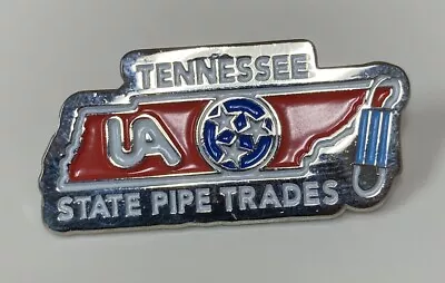 UA PLUMBERS PIPEFITTERS STEAMFITTERS UNION LOCAL Lapel Pin Tennessee TN Covid • $49