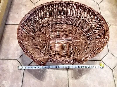 £15 • Buy Small Wicker Cat Or Dog Basket And Carrier