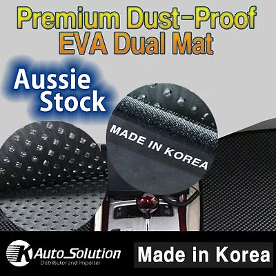 Fits For Hyundai I45 YF (MAY 2010 - Now) Tailored Dust Proof Dual Mats Black  • $99.99